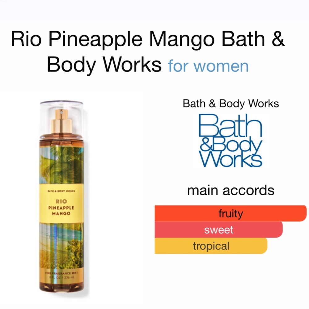 Rio Pineapple Mango - Bath and Body Works body spray